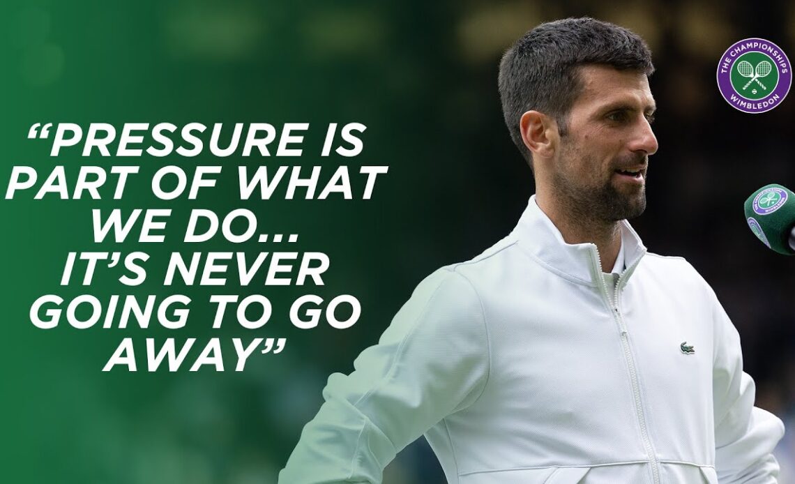 Novak Djokovic knows that he's a target | Quarter-Final Post-Match Interview | Wimbledon 2023