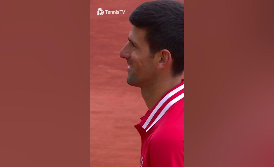 Only Novak Djokovic Wins This Point vs Jannik Sinner 🎩