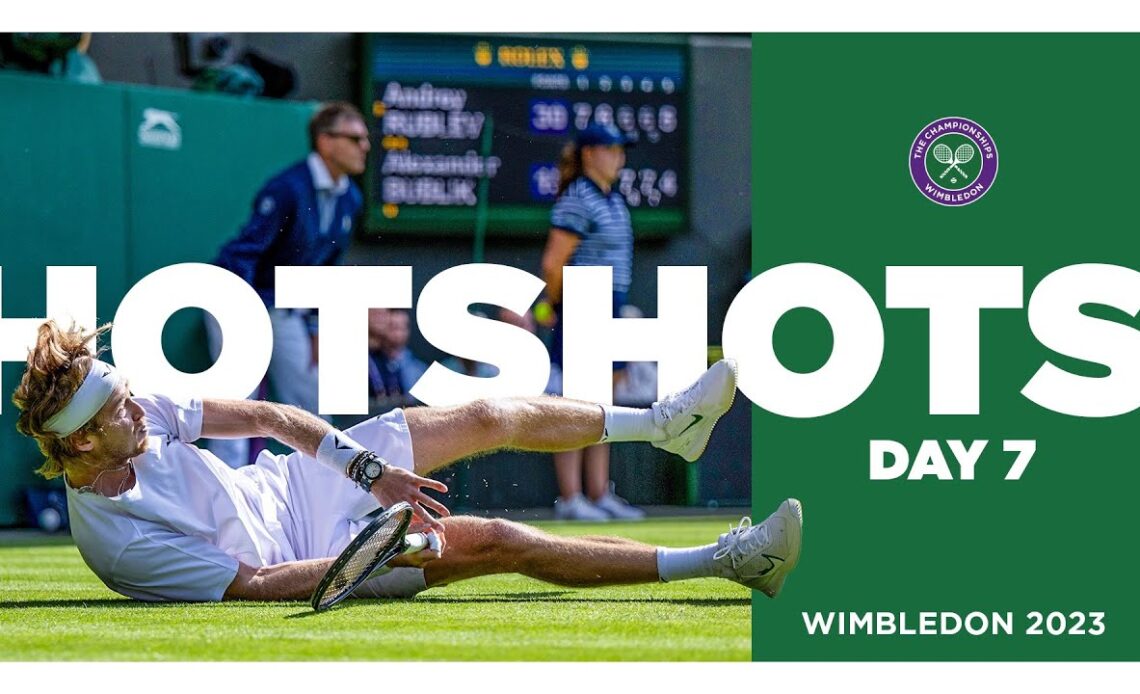 Only The Best Shots From Sunday | Hot Shots Day 7 | Wimbledon 2023
