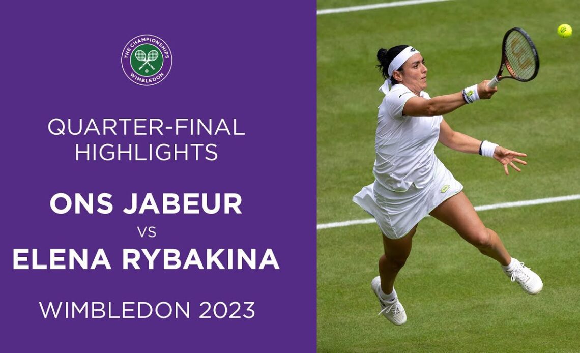 Wimbledon 2023 results Elena Rybakina beaten by Ons Jabeur in quarter