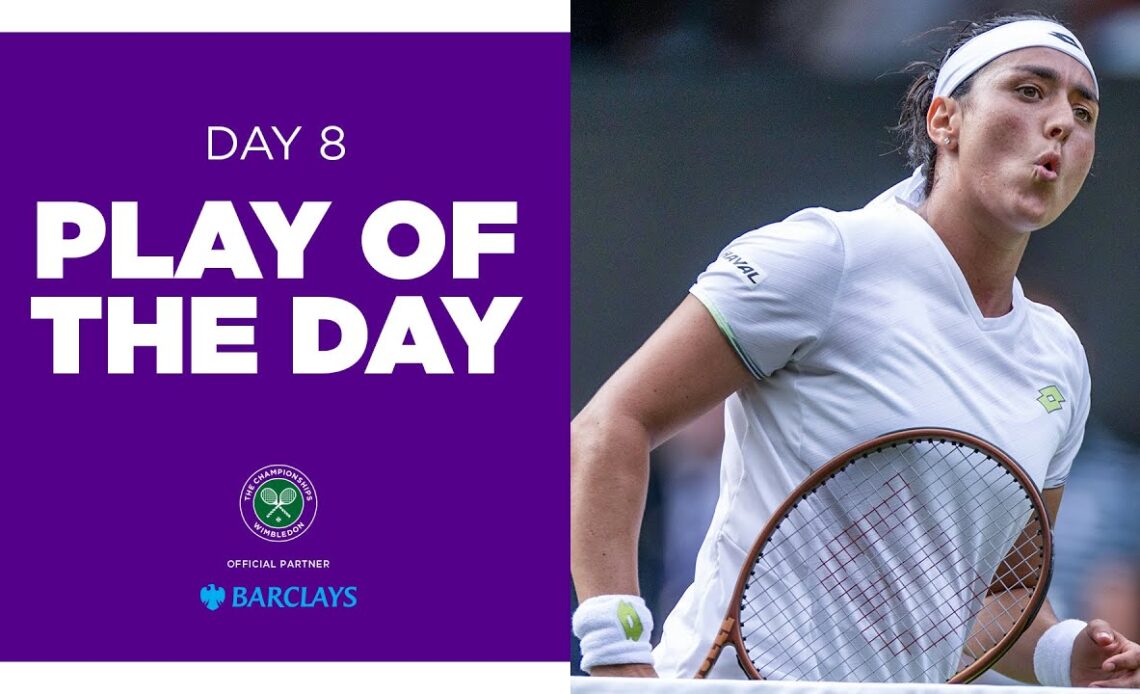 Ons Jabeur's INCREDIBLE Backhand! | Play Of The Day presented by Barclays