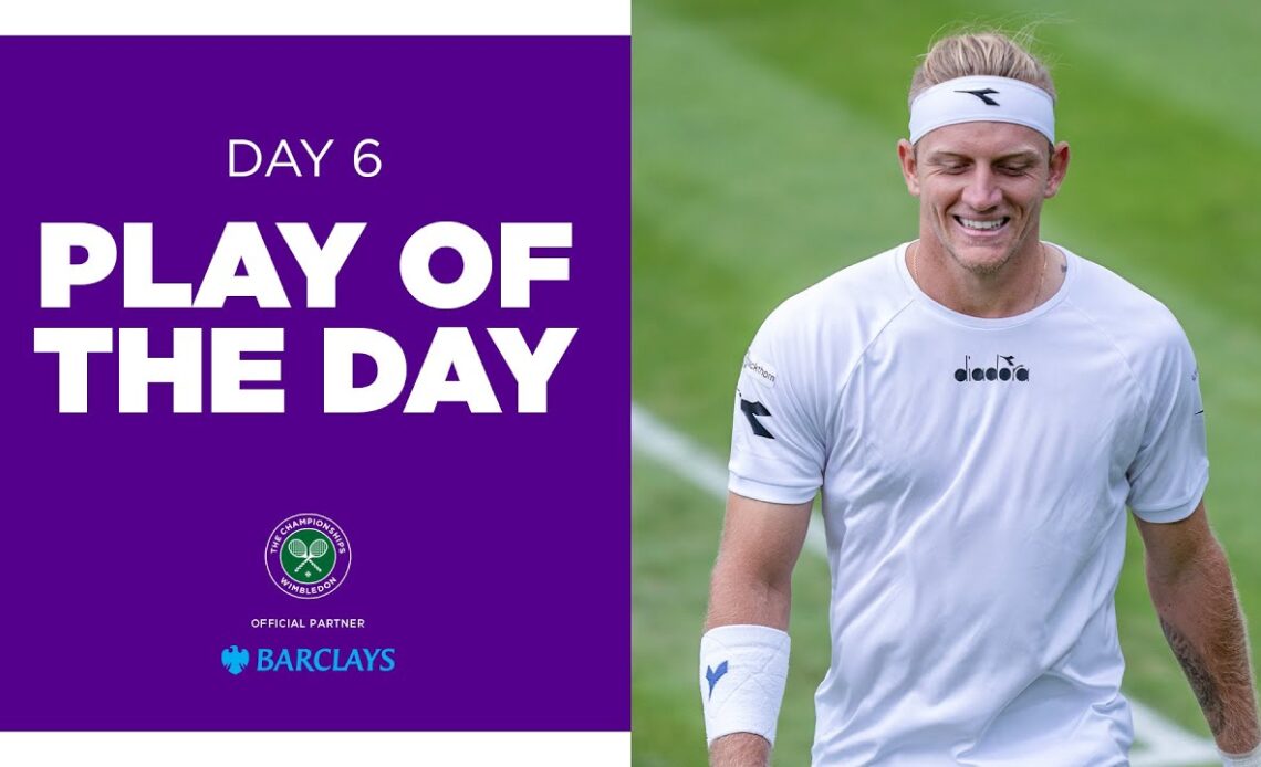Outrageous Winner from Alejandro Davidovich Fokina 😲 | Play Of The Day presented by Barclays