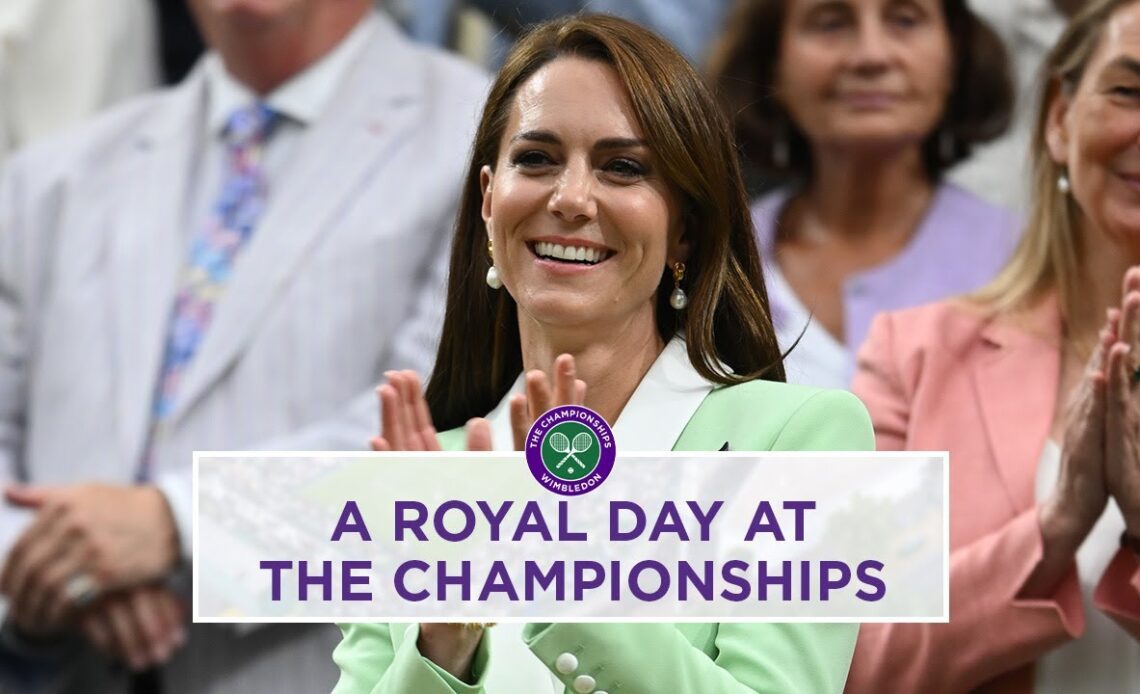 Princess Kate's Day at Wimbledon 2023 VCP Tennis