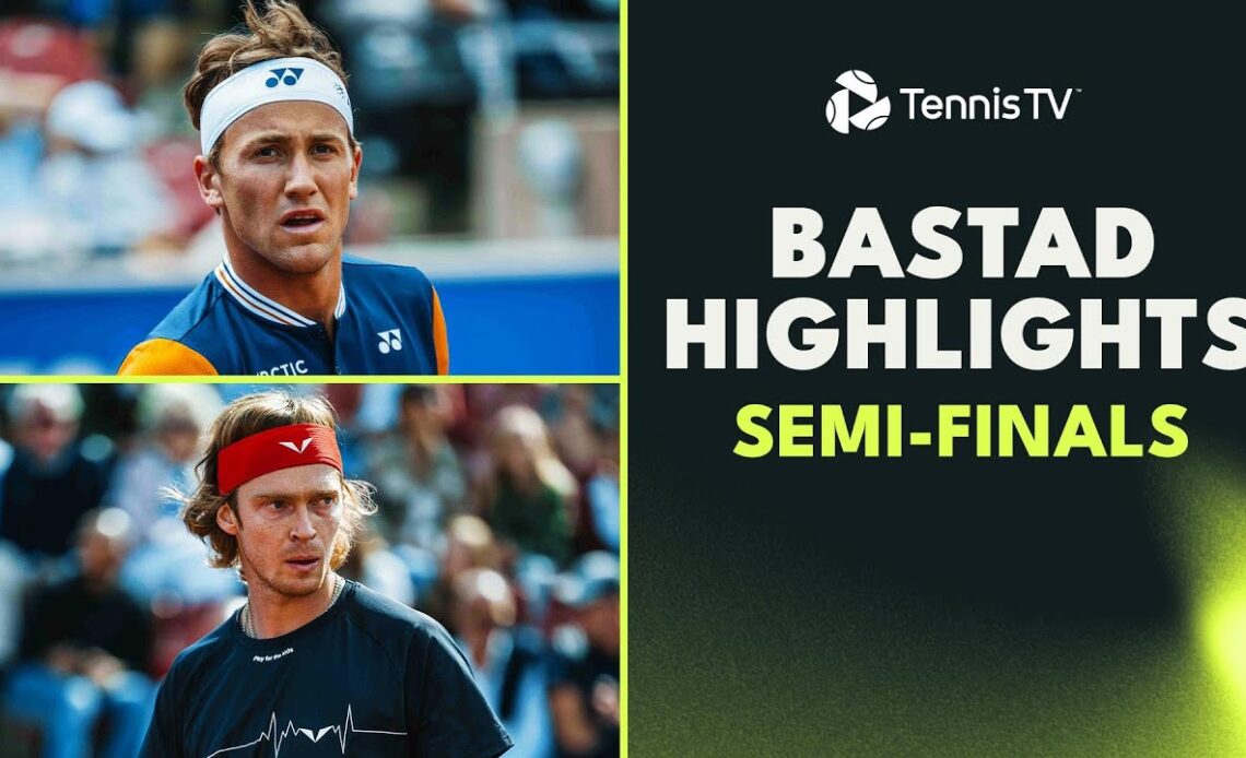 Ruud Battles Musetti, Rublev Faces Cerundolo! | Bastad 2023 Highlights Semi-Finals