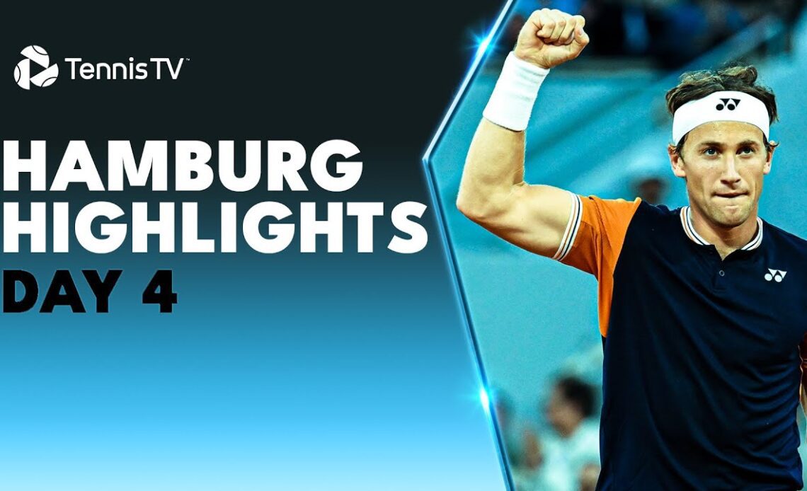 Ruud Plays Garin; Rublev & More Feature | Hamburg 2023 Highlights Day 4