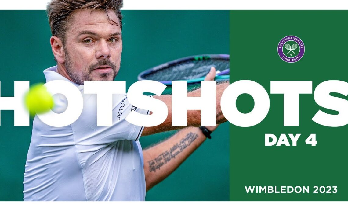 Shots of the HIGHEST Quality | Hot Shots Day 4 | Wimbledon 2023