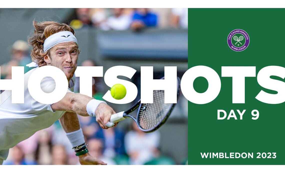 Shots that are TOO HOT to handle 🔥 | Hot Shots Day 9 | Wimbledon 2023