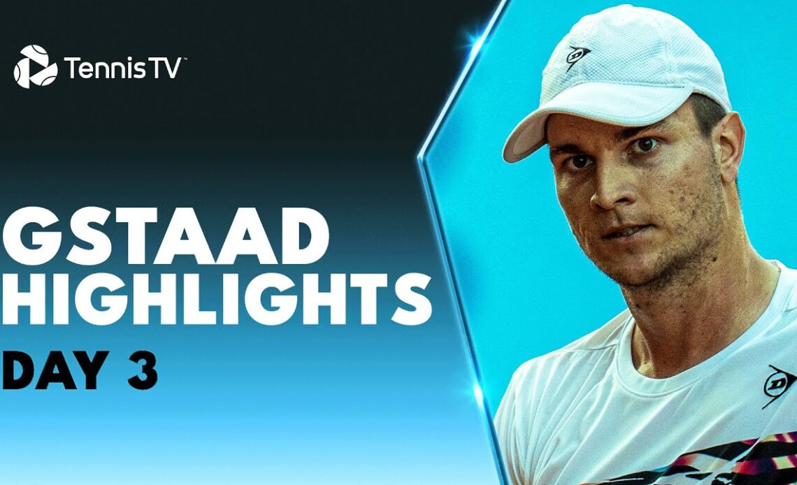 Thiem Faces Medjedovic; Kecmanovic Takes On Stricker | Gstaad 2023 Highlights Day 3