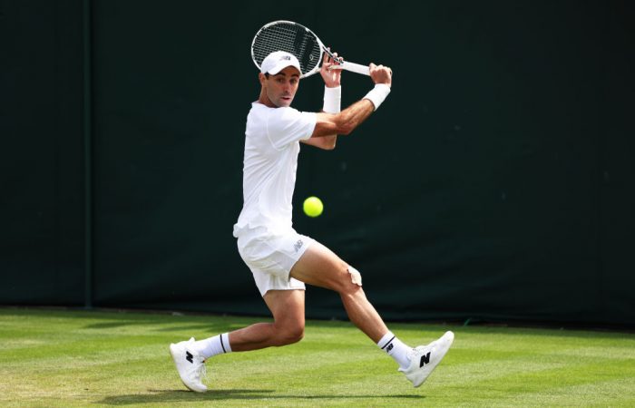 Thompson toughs out five-set opening-round win at Wimbledon 2023 | 3 July, 2023 | All News | News and Features | News and Events
