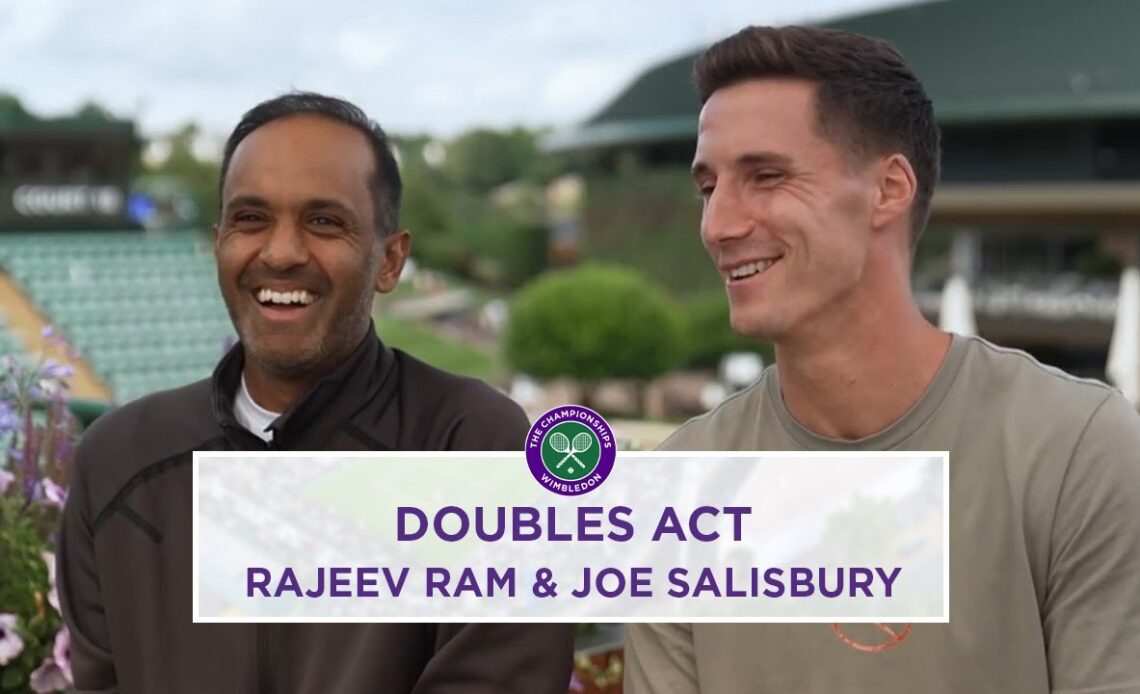 Timekeeping and effort | Rajeev Ram & Joe Salisbury | Doubles Act | Wimbledon 2023