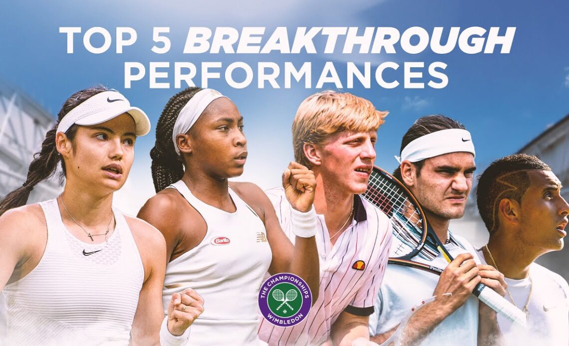 Top 5 Breakthrough Performances | OPPO Breakthrough Inspiration Award | Wimbledon 2023