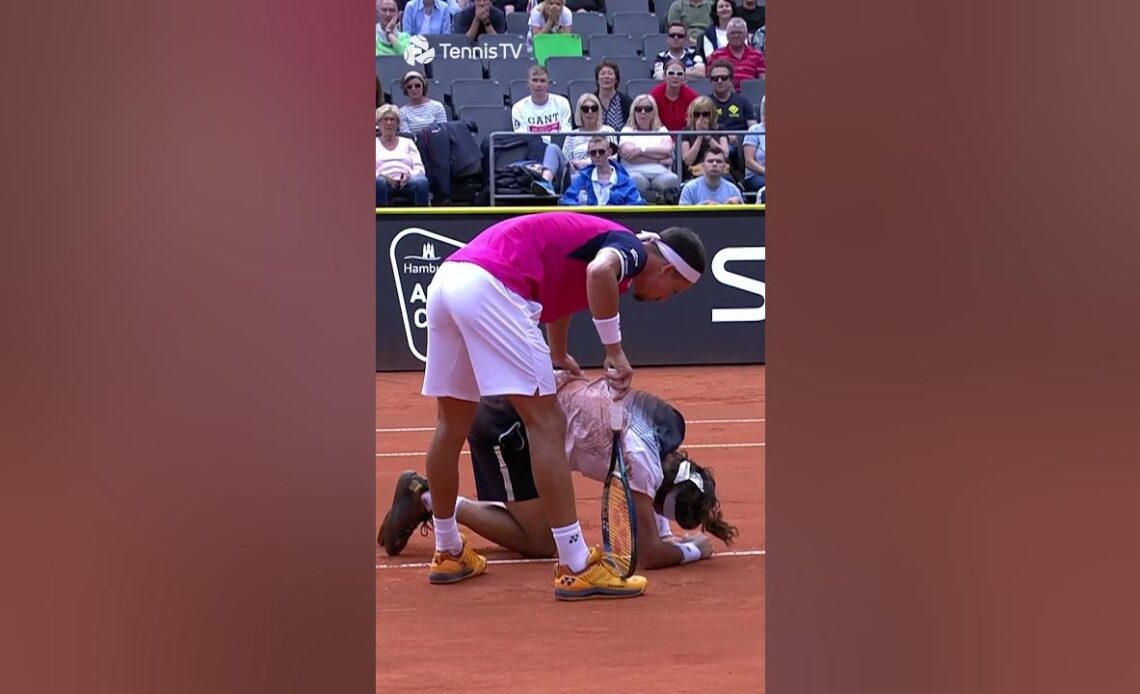 Two Points Before Making Your First ATP Semi-Final and THIS Happens 😳