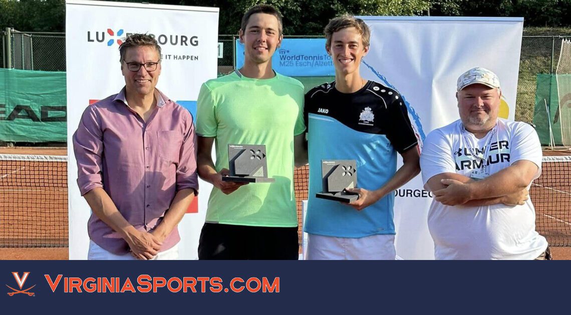 Virginia Men's Tennis | Chris Rodesch Wins Doubles Title in Luxembourg