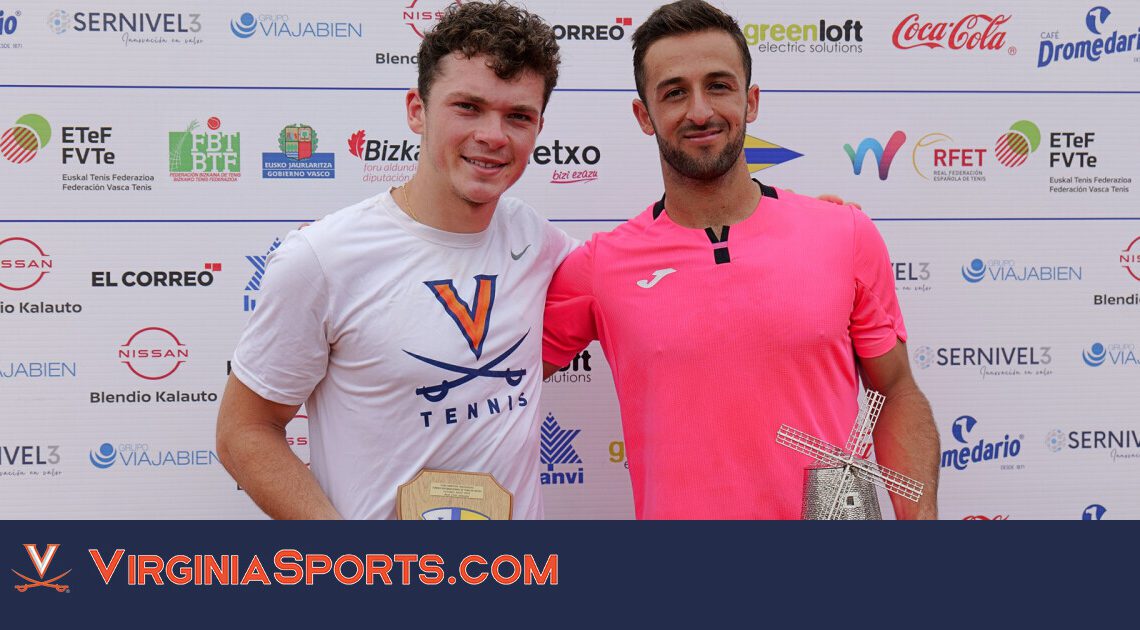 Virginia Men's Tennis | Iñaki Montes Wins Doubles Title in Getxo, Spain