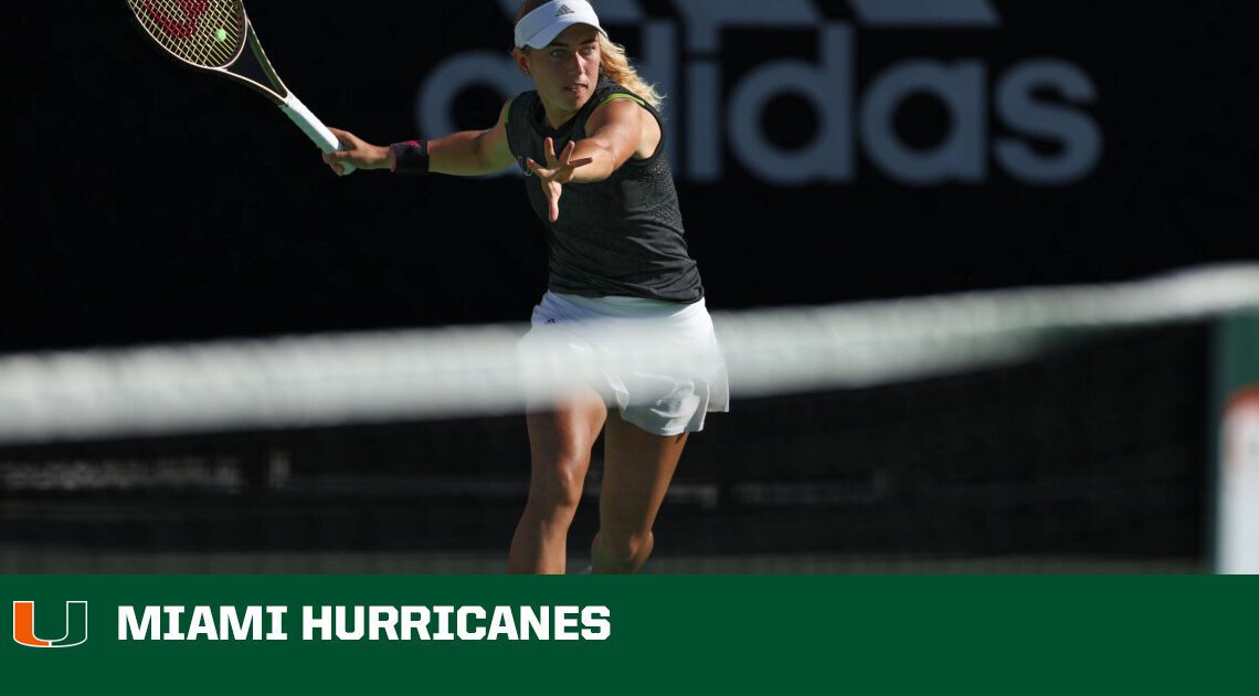 W. Tennis Garners 2023 ITA Academic Honors – University of Miami Athletics