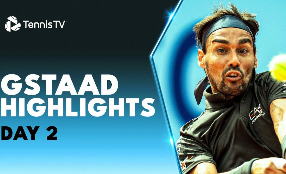 Wawrinka In Action; Fognini Takes On Ramos-Vinolas | Gstaad 2023 Highlights Day 2