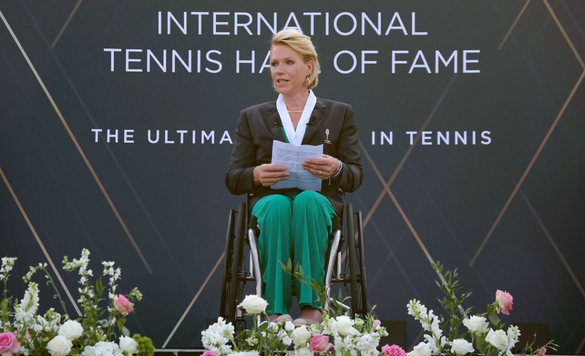 Wheelchair tennis great Esther Vergeer enshrined in Hall of Fame