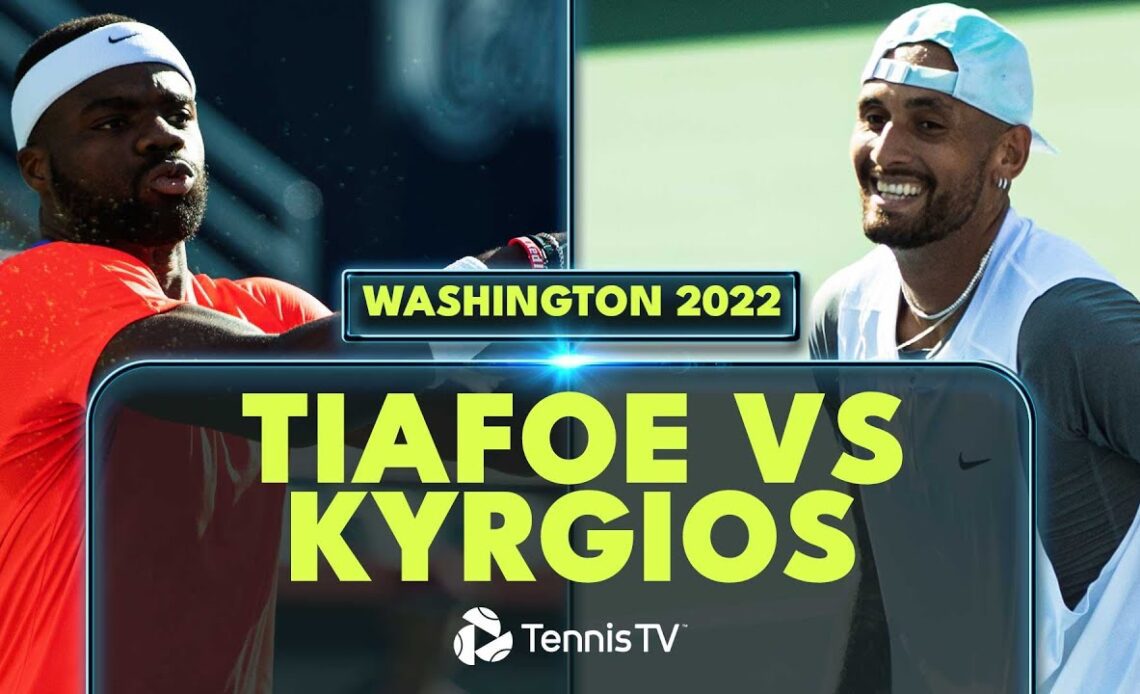 When Nick Kyrgios Met Frances Tiafoe 🥶 | Washington 2022 Extended Highlights