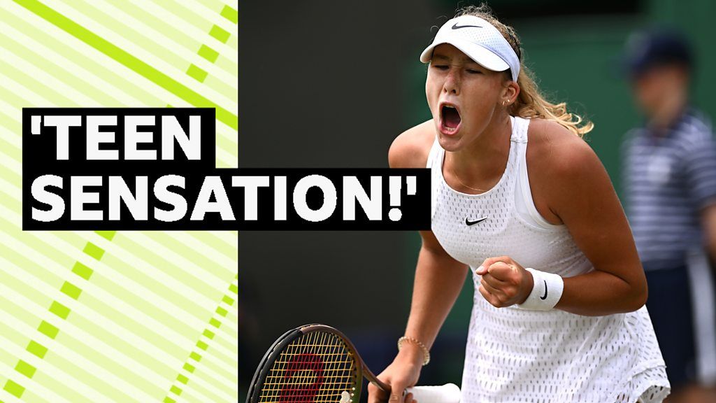 Wimbledon 2023: 16-year-old Mirra Andreeva beats Anastasia Potapova to reach last 16