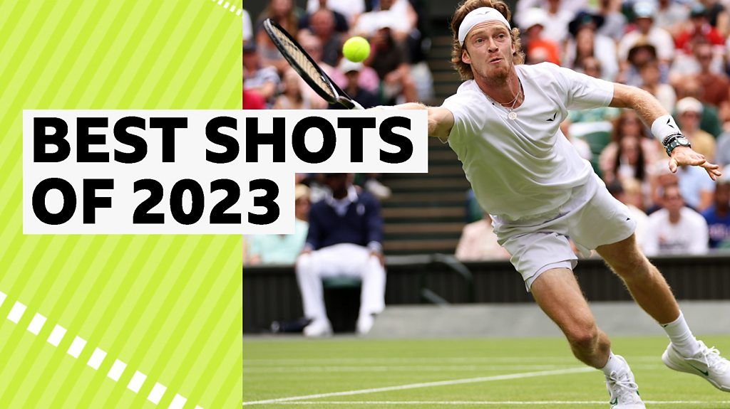 Wimbledon 2023: Andrey Rublev wins shot of the tournament with incredible diving winner