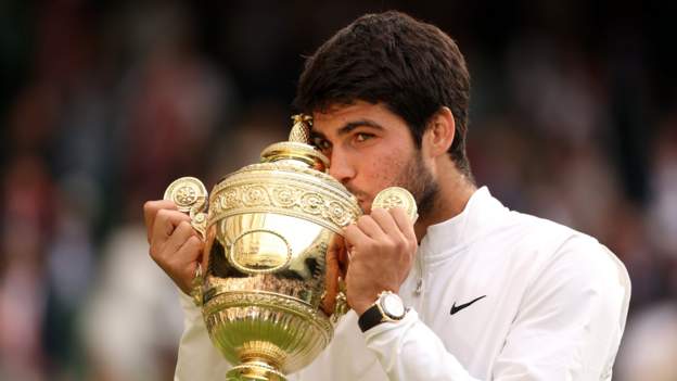 Wimbledon 2023: Carlos Alcaraz says victory over Novak Djokovic is a 'dream come true'