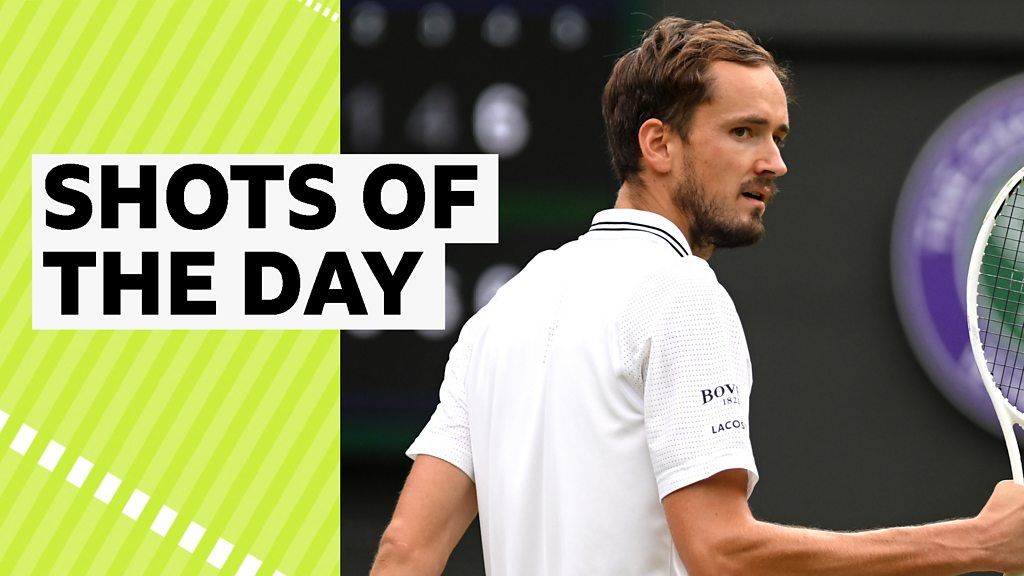 Wimbledon 2023: Daniil Medvedev takes best shot on day 10 at Wimbledon