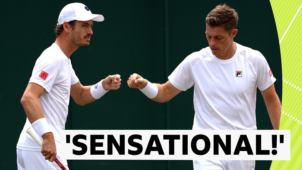 Wimbledon 2023: GB's Neal Skupski & Wesley Koolhof reach men's doubles quarter-finals