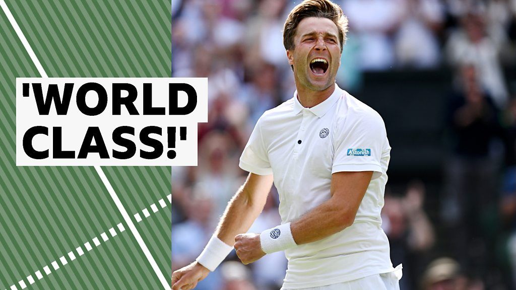 Wimbledon 2023 Highlights: GB's Liam Broady beats Casper Ruud in five-set thriller