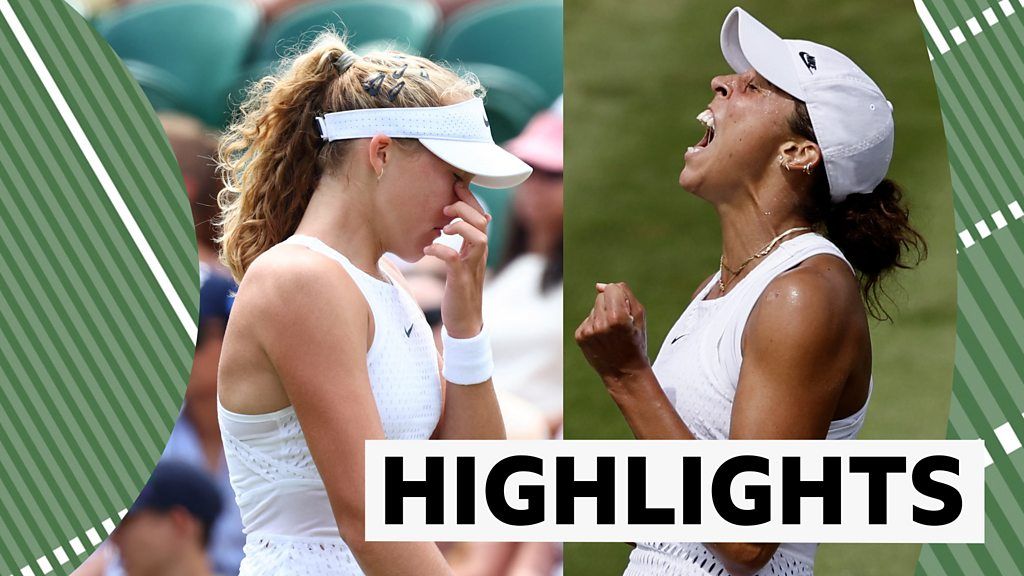 Wimbledon 2023: Madison Keys beats Mirra Andreeva to reach quarter-finals