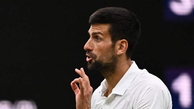 Wimbledon 2023: Novak Djokovic says he 'felt nervous' after being docked point against Jannik Sinner