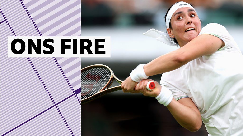 Wimbledon 2023: Ons Jabeur beats Magdalena Frech - 'sublime' shots & skills