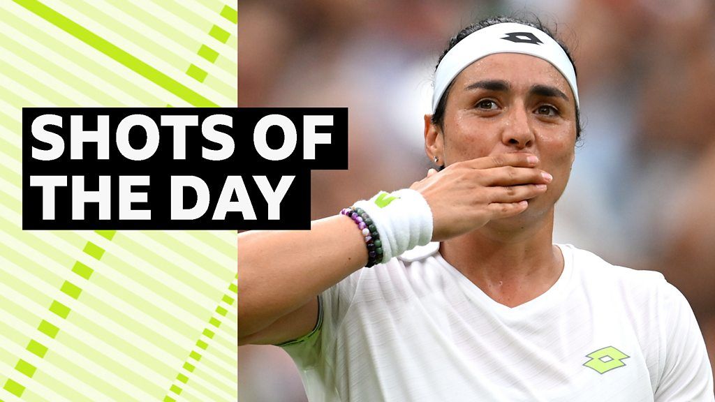 Wimbledon 2023: Ons Jabeur plays best shot of day 11