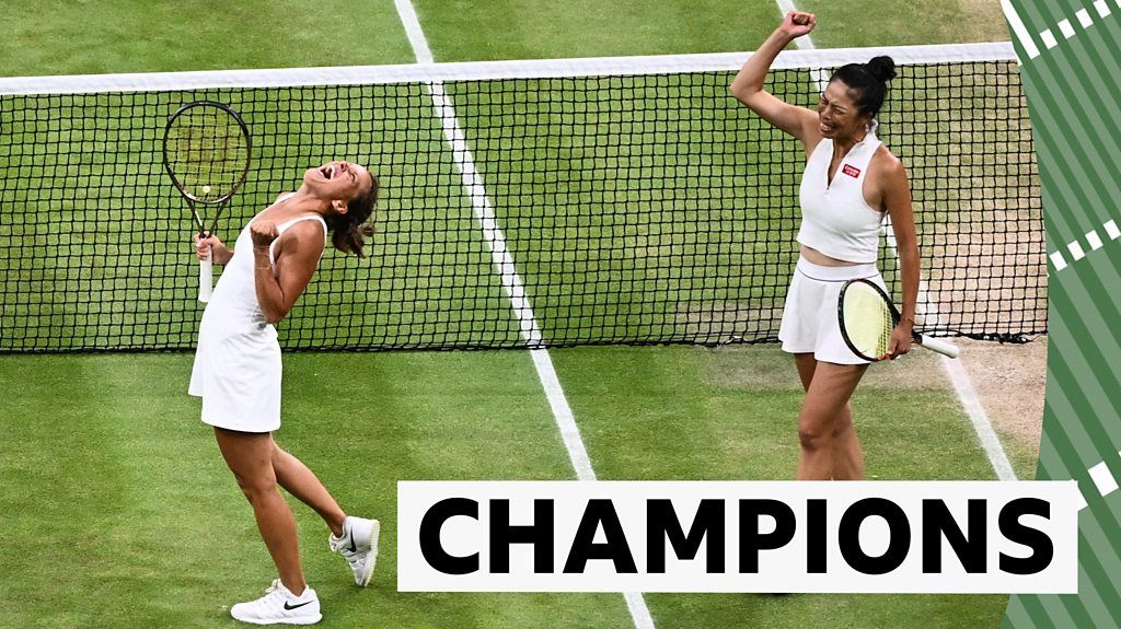 Wimbledon 2023: Strycova & Hsieh win Wimbledon women's doubles title