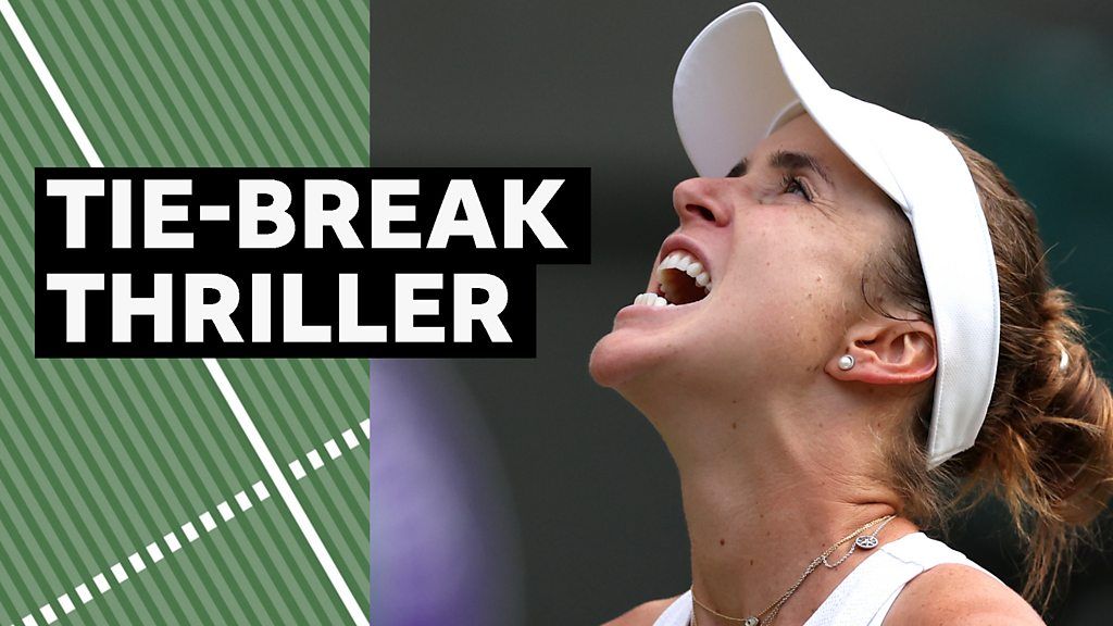 Wimbledon 2023: Ukraine's Elina Svitolina beats Victoria Azarenka after dramatic tie-break