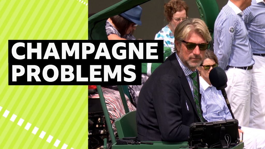 Wimbledon 2023: Umpire asks crowd not to open champagne during serve