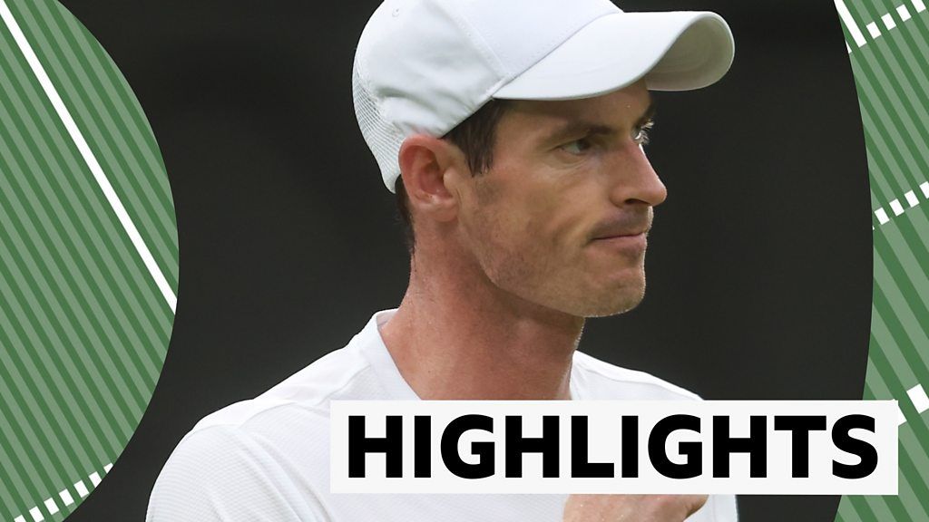 Wimbledon 2023 highlights: Andy Murray beats Ryan Peniston in first round