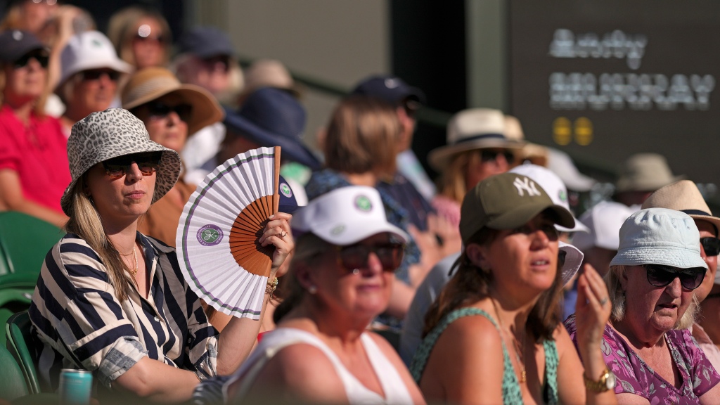 Wimbledon chair umpire warns fans about opening champagne