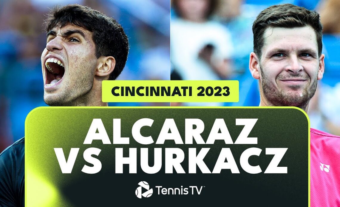 AMAZING MATCH! Carlos Alcaraz vs Hubert Hurkacz | Cincinnati Highlights 2023