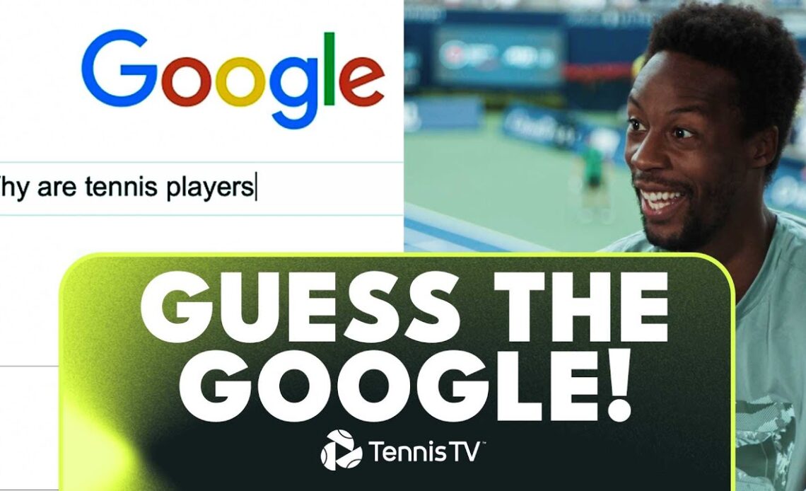 ATP Tennis Stars Play 'Guess The Google' 🧐