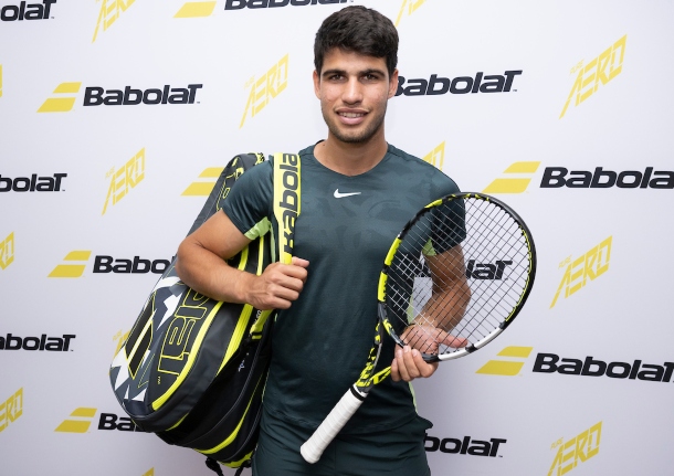 Alcaraz Signs 7-Year Extension with Babolat