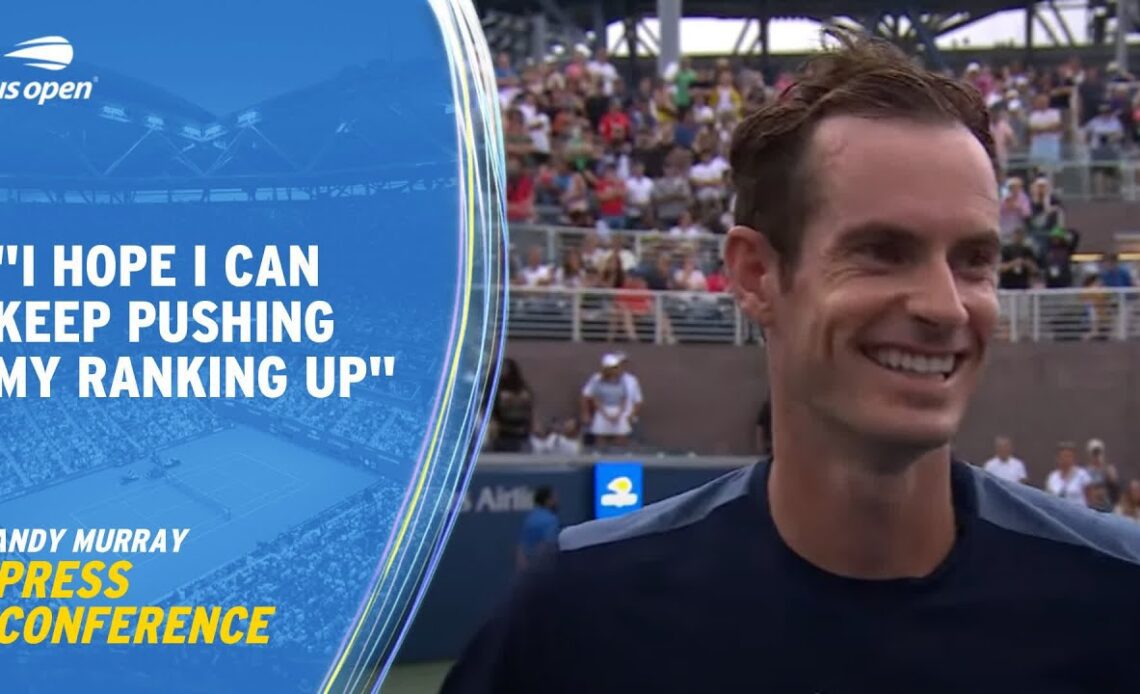 Andy Murray On-Court Interview | 2023 US Open Round 1