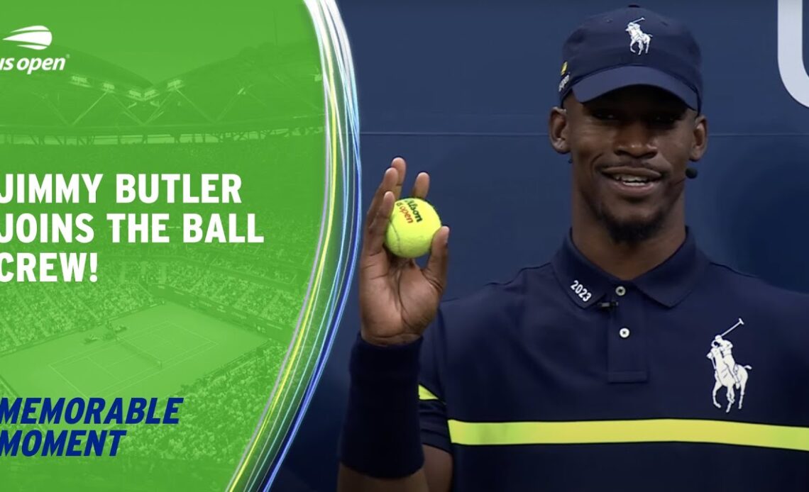 Ball Crew Training with Jimmy Butler | 2023 US Open