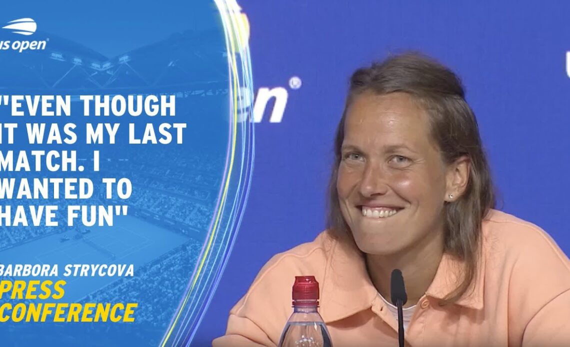 Barbora Strýcová Press Conference | 2023 US Open Round 1