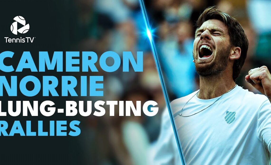 Cameron Norrie's Most LUNG-BUSTING Rallies 🥵
