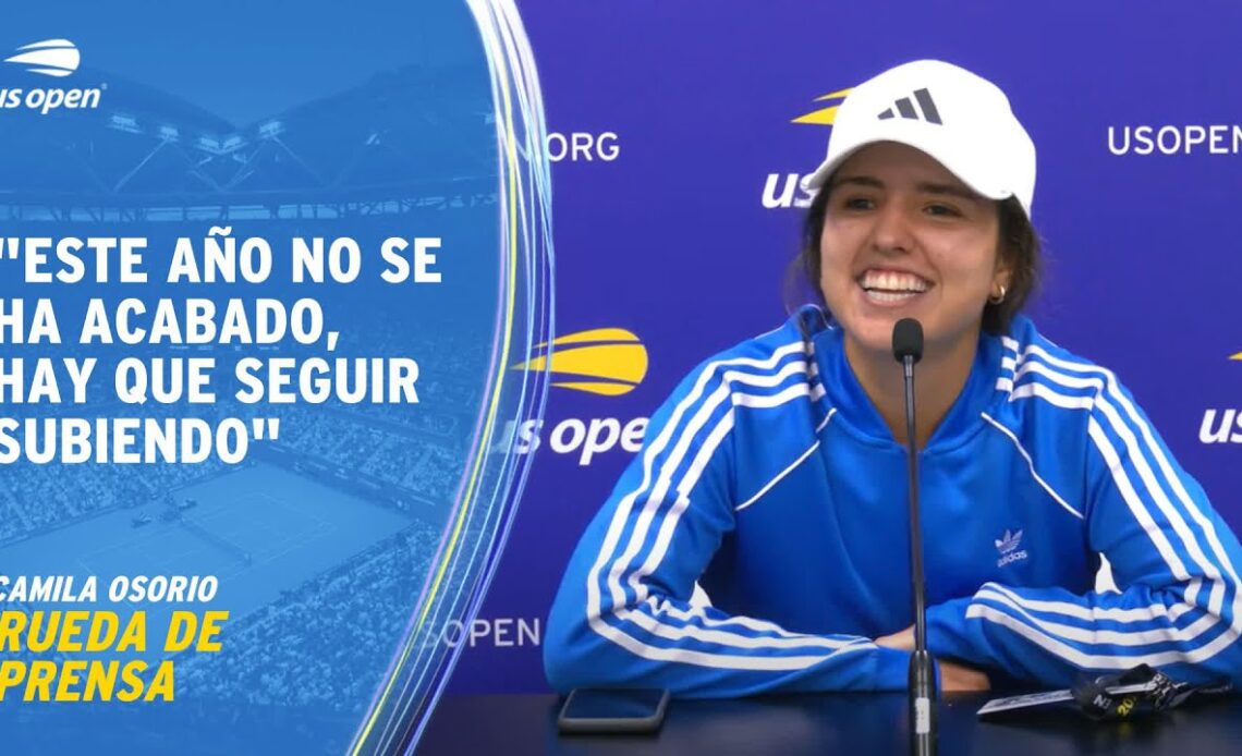 Camila Osorio | Rueda de Prensa | 2023 US Open Ronda 1