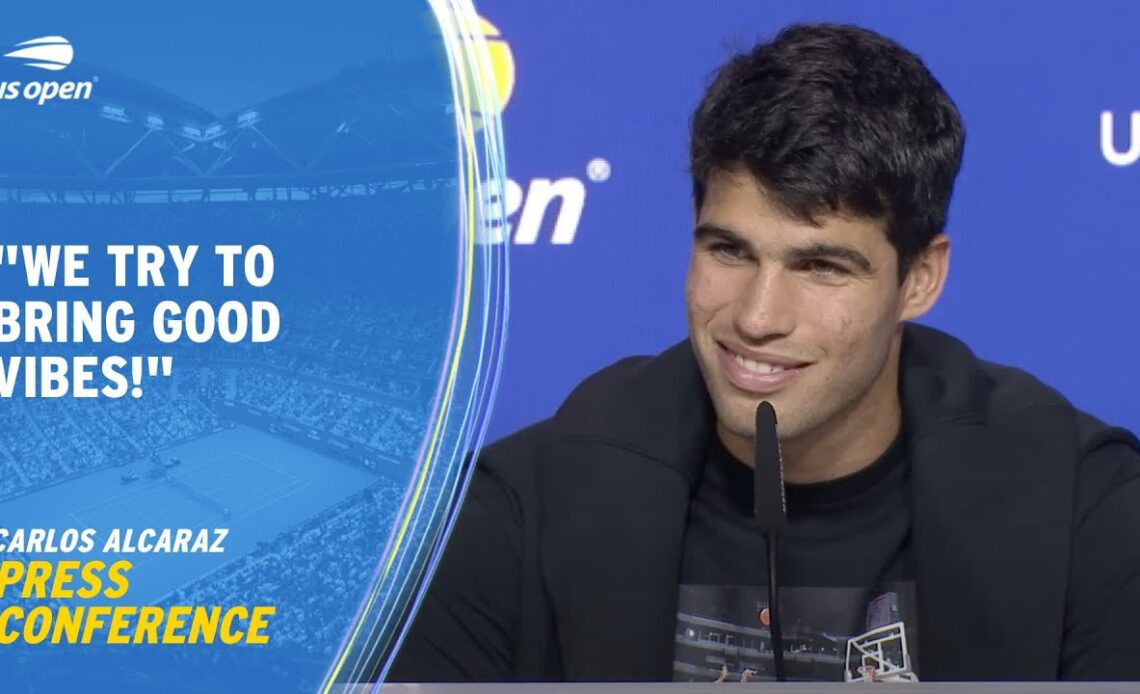 Carlos Alcaraz Press Conference | 2023 US Open Round 1