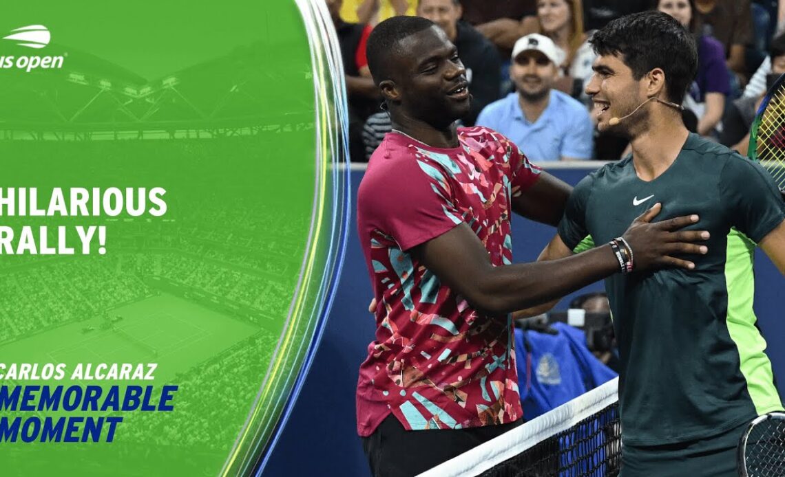 Carlos Alcaraz & Frances Tiafoe Entertain the Crowd! | 2023 US Open