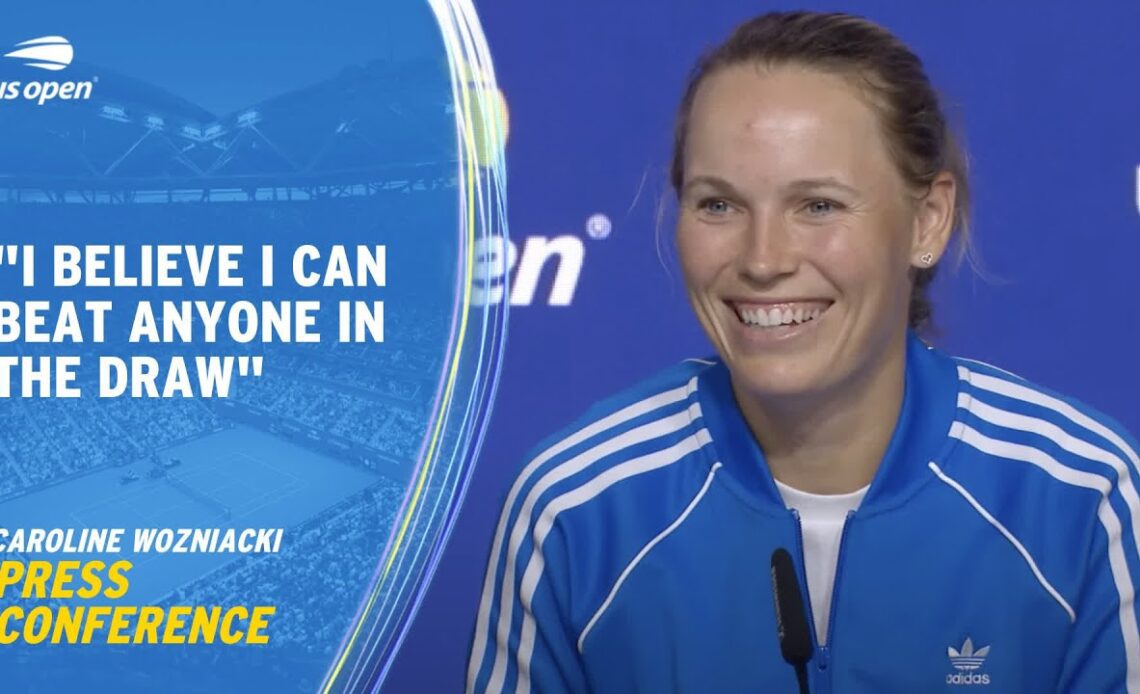 Caroline Wozniacki Press Conference | 2023 US Open Round 1