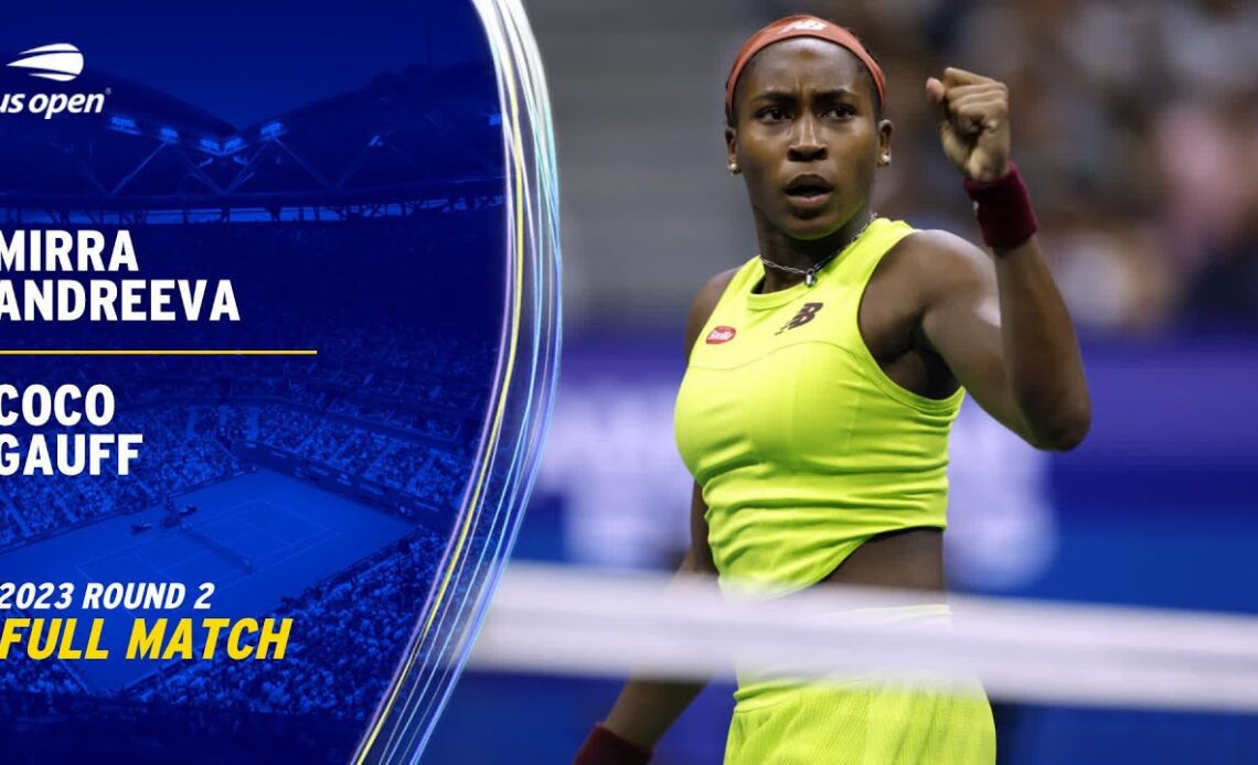 Coco Gauff vs. Laura Siegemund Full Match | 2023 US Open Round 1