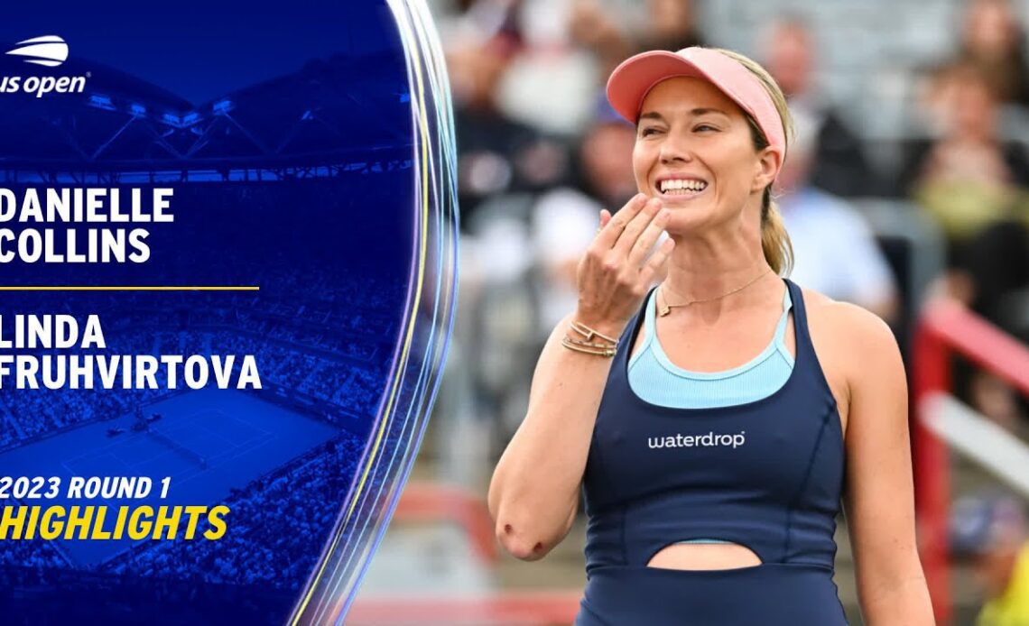 Danielle Collins vs. Linda Fruhvirtova Highlights | 2023 US Open Round 1